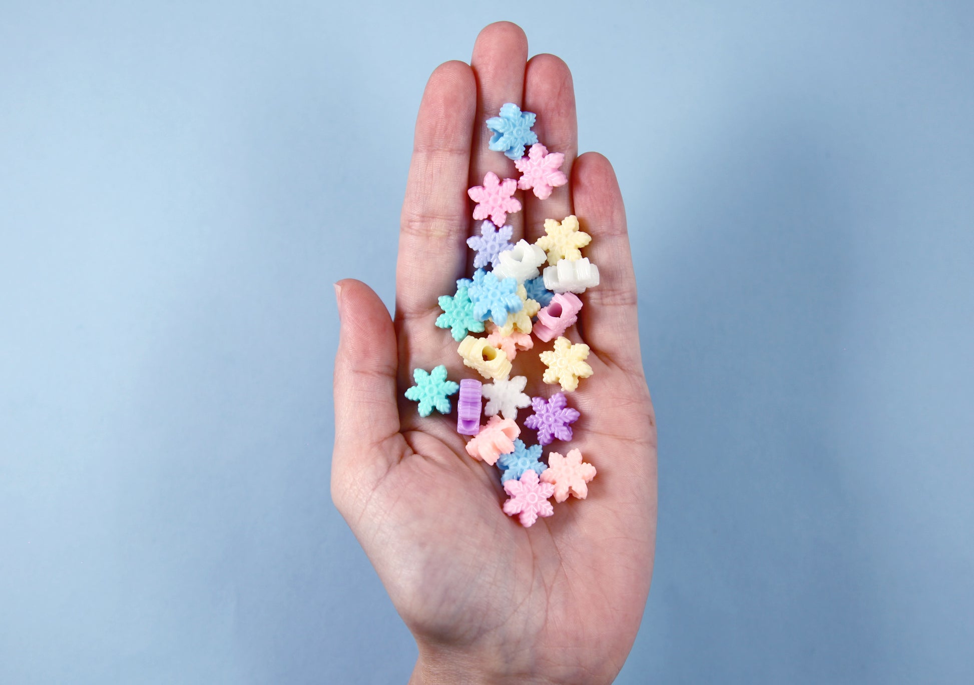 Pastel Beads 6mm Small Pastel Gumball Bubblegum Plastic Acrylic or Resin  Beads 500 Pc Set 