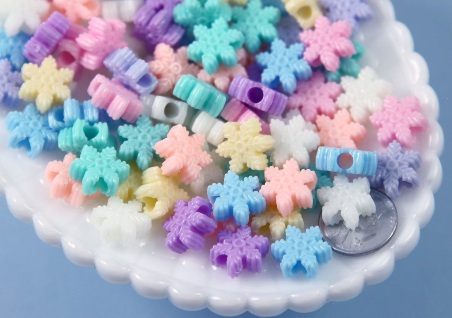 Pastel Star Beads - 12mm Small Pastel Matte Finish Acrylic Star Beads –  Delish Beads