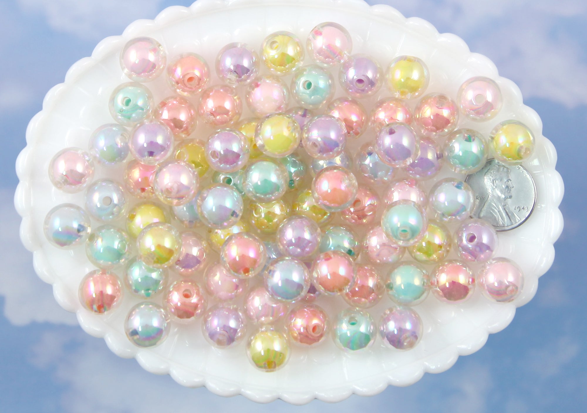 Pastel beads hot sale